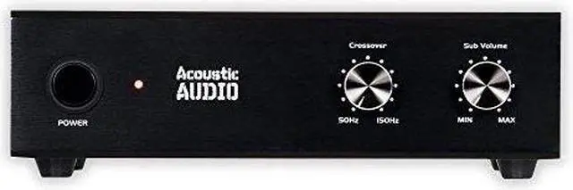 Alt view image 4 of 6 - Acoustic Audio WS1005 Passive Subwoofer Amp 200 Watt Amplifier for Home Theater