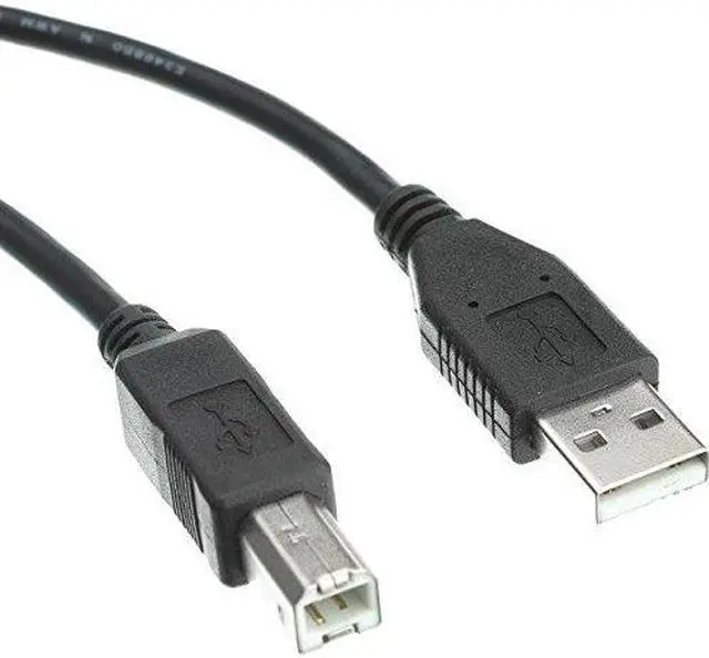 Alt view image 2 of 6 - Axiom USB 2.0 Type-A to Type-B Cable M/M 6ft