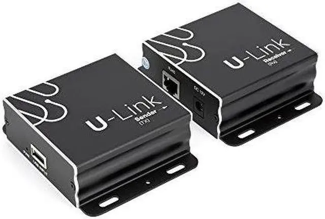 Alt view image 2 of 4 - ulink ul10 by sewell, usb 2.0 over single cat5e/6 extender, 200 ft, 480 mbps, 4 port  v2.0