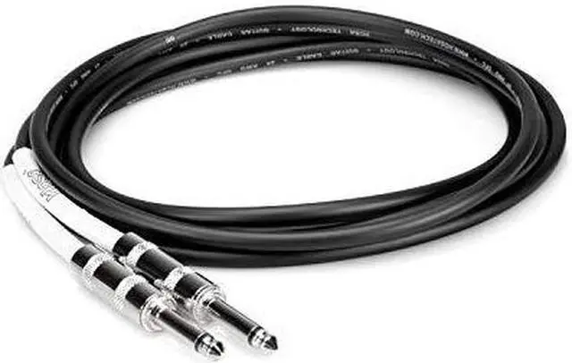 Alt view image 2 of 5 - Hosa Model GTR-210 10 ft. Guitar Cable, Hosa Straight to Right-angle, 10 ft