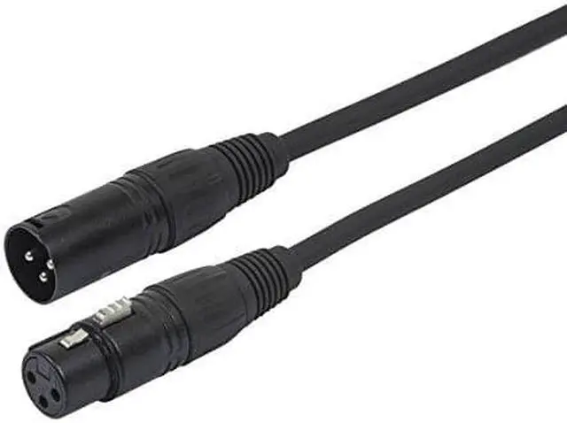 Alt view image 9 of 11 - Monoprice 20-foot (6 meter) 3-pin DMX Lighting & AES/EBU Cable
