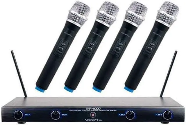 Alt view image 3 of 9 - VOCOPRO VHF WIRELESS MIC SYSTEM