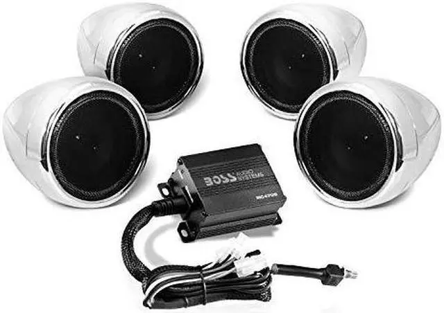 Alt view image 8 of 9 - Boss MC470B All-terrain Bluetooth speaker and amplifier system