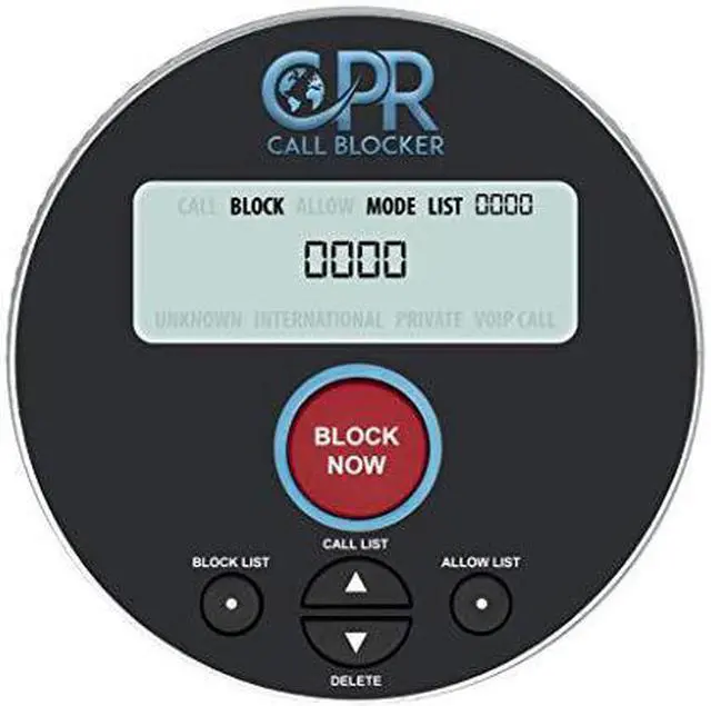 Alt view image 3 of 15 - cpr call blocker v10000  preprogrammed with 10000 scam numbers plus the ability to block a further 2000 numbers at the touch of a button. caller id service is required