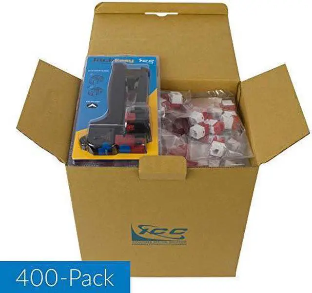 Alt view image 4 of 13 - ICC ICC-IC107F6VWH MODULE- CAT 6- HD- 400 PK- WHITE