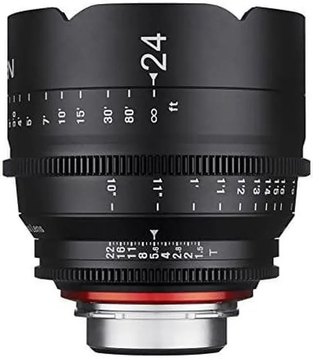 Alt view image 8 of 13 - Rokinon Xeen 24mm T1.5 Cine Lens for Sony E Mount #XN24-NEX