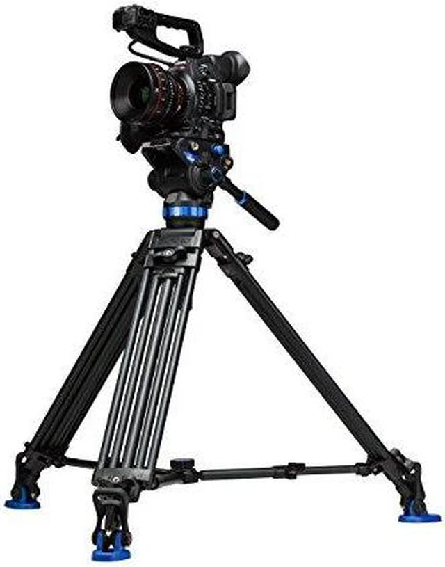 Alt view image 6 of 6 - Benro BV6 Carbon Fiber Video Head and C373 Tripod Leg Kit #C373FBV6H