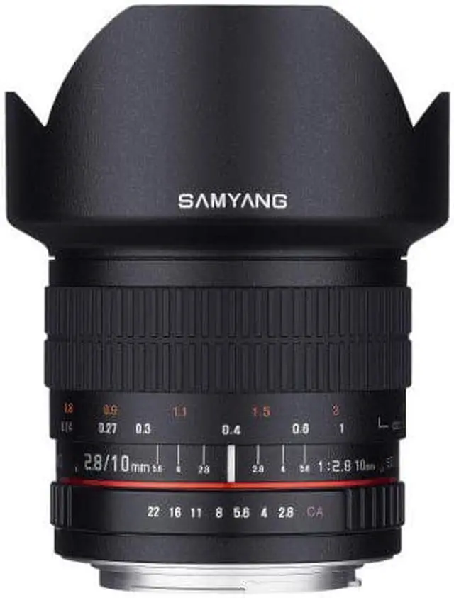 Main image of Samyang 10mm F2.8 ED AS NCS CS Ultra Wide Angle Lens Canon EF-S Type for Canon Digital SLR Cameras (SY10M-C)