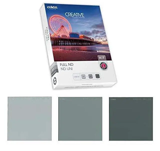 Alt view image 2 of 8 - Cokin 3 Piece Full Neutral Density Filter Kit for Z-Pro Series Holder, Large