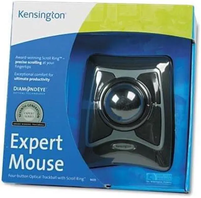 Alt view image 2 of 2 - Kensington Expert Mouse Trackball - KMW64325