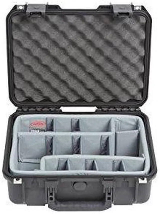 Alt view image 8 of 10 - SKB Cases iSeries Case w/Think Tank Designed Photo Dividers & Lid Foam (Black)