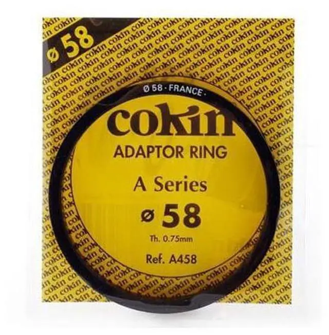 Alt view image 5 of 6 - Cokin 58mm Lens Thread to A Series Filter Holder Adaptor Ring #A458