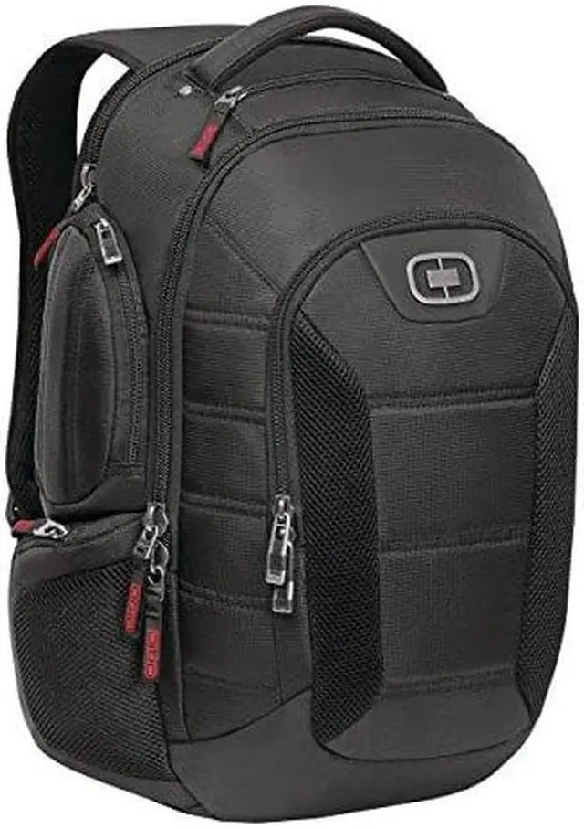 Alt view image 5 of 6 - 2014 Ogio Bandit Black Pack Travel School Backpack For Laptop