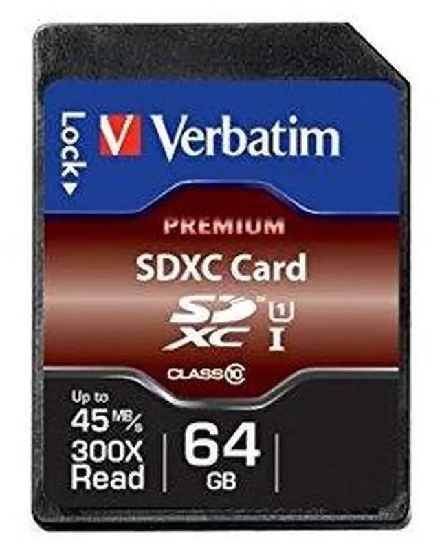 Alt view image 4 of 19 - Verbatim 44024 Class 10 Premium SDXC Card (64GB)