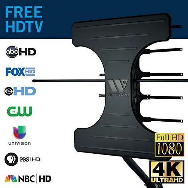 Alt view image 2 of 11 - Winegard - WE7550A - Winegard Elite 7550 Long Range VHF/UHF Outdoor HDTV Antenna - Upto 70 Mile Range - VHF, UHF -