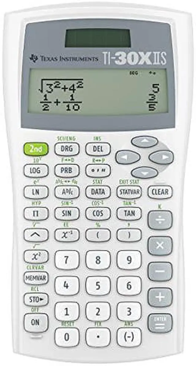 Alt view image 2 of 7 - TEXAS INSTRUMENTS 30XIIS/TBL/1L1/BE TI30XIIS White