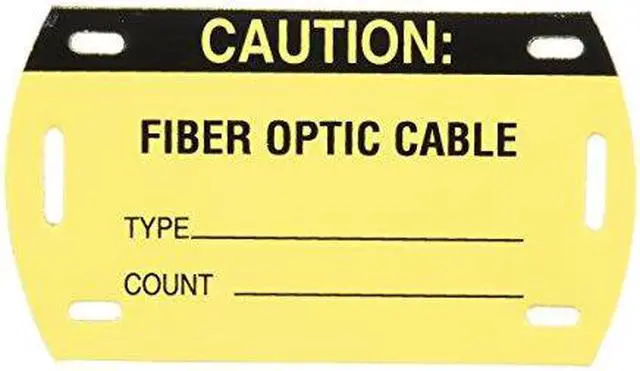 Main image of Panduit PST-FO Self-Laminating Fiber Optic Cable Marker Tag (5-Pack)