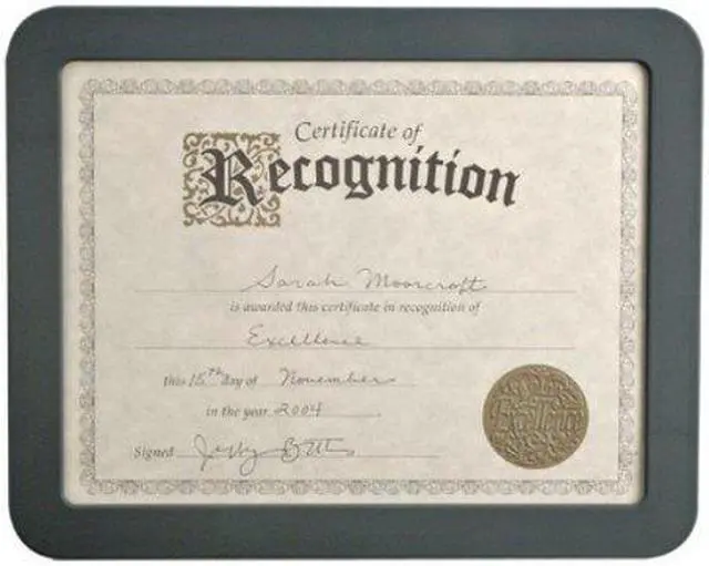 Alt view image 3 of 7 - OFFICEMATE 29172 Certificate Holder
