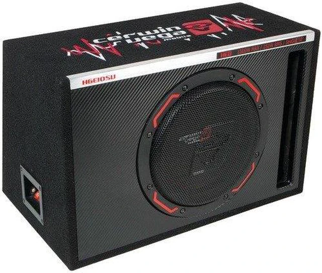 Alt view image 5 of 6 - HED(R) Series Single Subwoofer in Vented Enclosure (10") - H6E10SV
