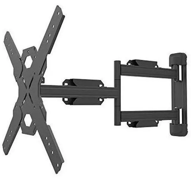 Alt view image 7 of 20 - Kanto PS400 Articulating Full Motion TV Mount for 30" - 80" TV (Black)