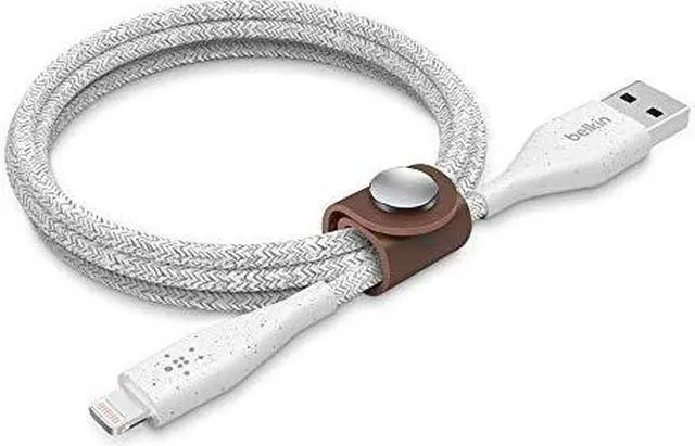 Alt view image 2 of 8 - Belkin Duratek Plus Lightning To Usb-A Cable With Strap