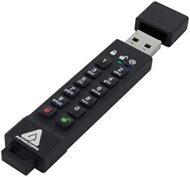 Alt view image 3 of 13 - APRICORN MASS STORAGE ASK3Z-32GB 32GB 256-BIT AES XTS HW