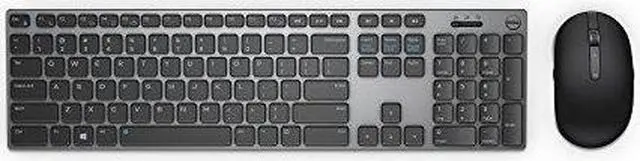 Main image of DELL PERIPHERALS KM717-GY-US PREMIER WL KEYBOARD AND MOUSE