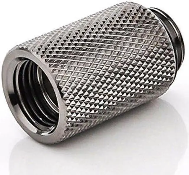 Alt view image 8 of 9 - Bitspower G1/4" Male to Female Extender Fitting, 25mm, Black Sparkle