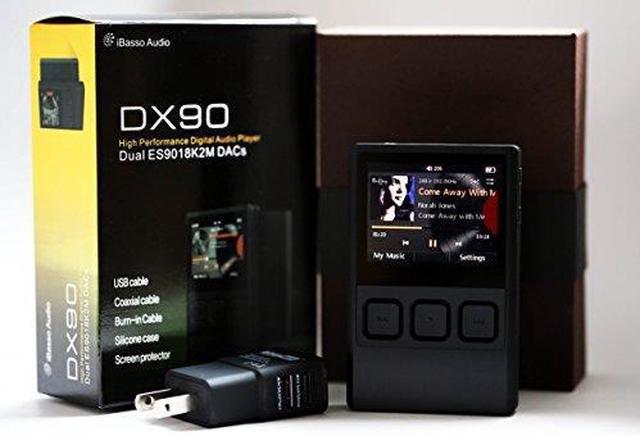 iBasso DX90 High Resolution Dual Sabre ES9018K2M DACs with