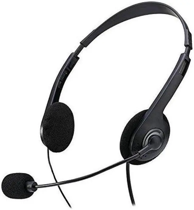 Main image of STEREO HEADSET W/ MICROPHONE