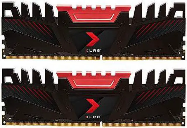 Alt view image 2 of 20 - PNY XLR8 16GB (2 x 8GB) DDR4 3200 (PC4-25600) CL16 288-Pin SDRAM Desktop Memory Model MD16GK2D4320016AXR