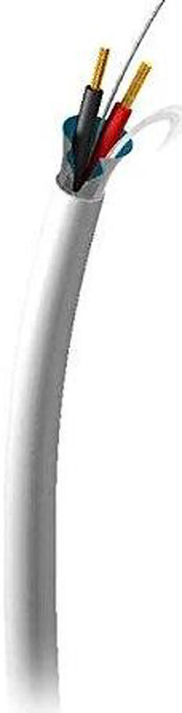 Main image of C2G 29207 18 AWG Bulk Speaker Wire - Shielded, Plenum CMP-Rated, White Jacket (500 Feet, 152.4 Meters)