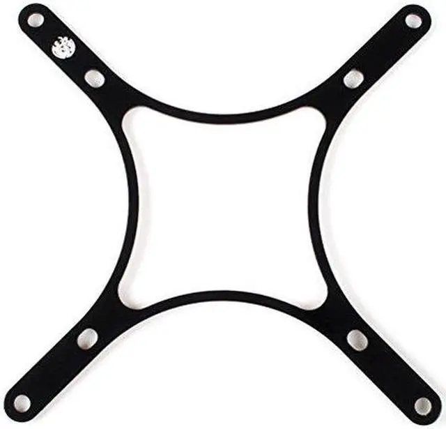 Alt view image 3 of 4 - Bitspower Water Tank Mount Panel (RAD Side) for 120mm Slot, Black