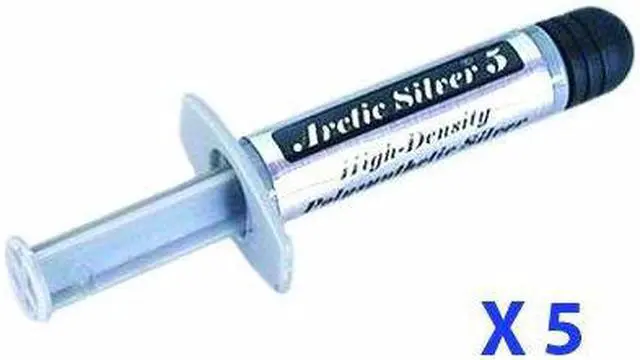 Alt view image 6 of 6 - Arctic Silver 5 Thermal Compound 3.5 Gram (Pack of 5) AS5-3.5G X5
