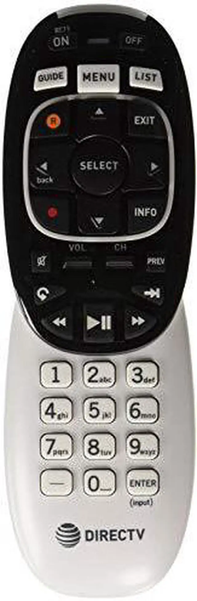Alt view image 2 of 9 - DirecTV RC66RX Universal RF Remote DTV RF Remote