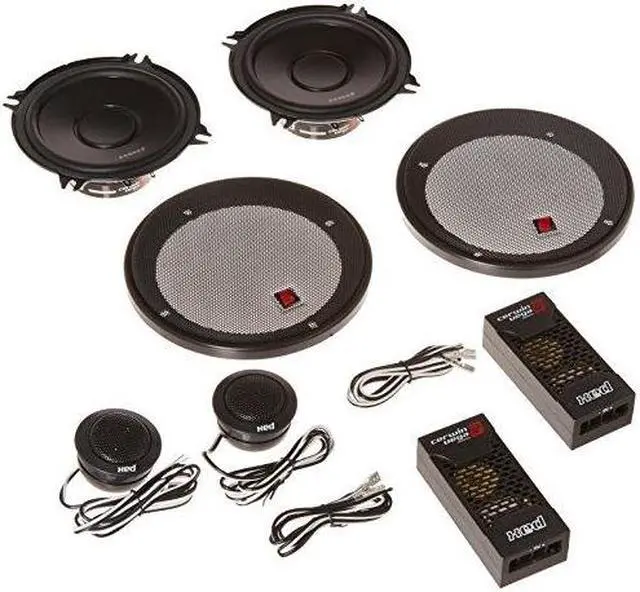 Alt view image 3 of 8 - Cerwin-Vega Mobile XED525C XED Series 5.25 300-Watt 2-Way Component Speaker System
