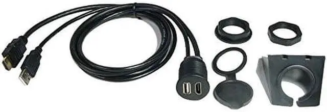 Alt view image 3 of 9 - PAC HDMI-USB-CBL 3FT DASHMNT HDMI/USB CBL