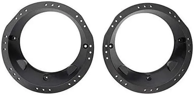 Alt view image 10 of 16 - Metra 82-9601 6" - 6.5" Speaker Adapter for 98-13 Harley Davidson Touring (pair)