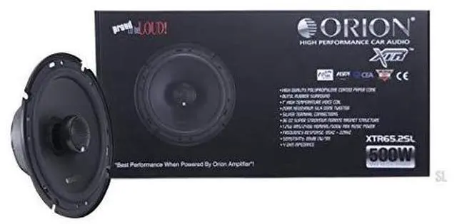 Alt view image 2 of 4 - Orion Xtr 6.5" Coaxial Slim Mount 500 Watts Max