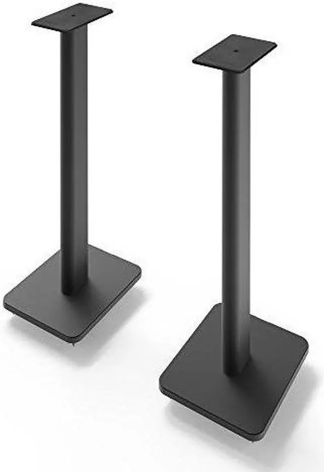 Alt view image 9 of 20 - Kanto SP26PL 26" Bookshelf Speaker Stands - Pair (Black)