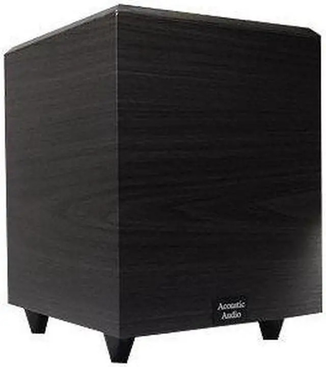 Alt view image 9 of 11 - Acoustic Audio PSW-12 500 Watt 12-Inch Down Firing Powered Subwoofer (Black)