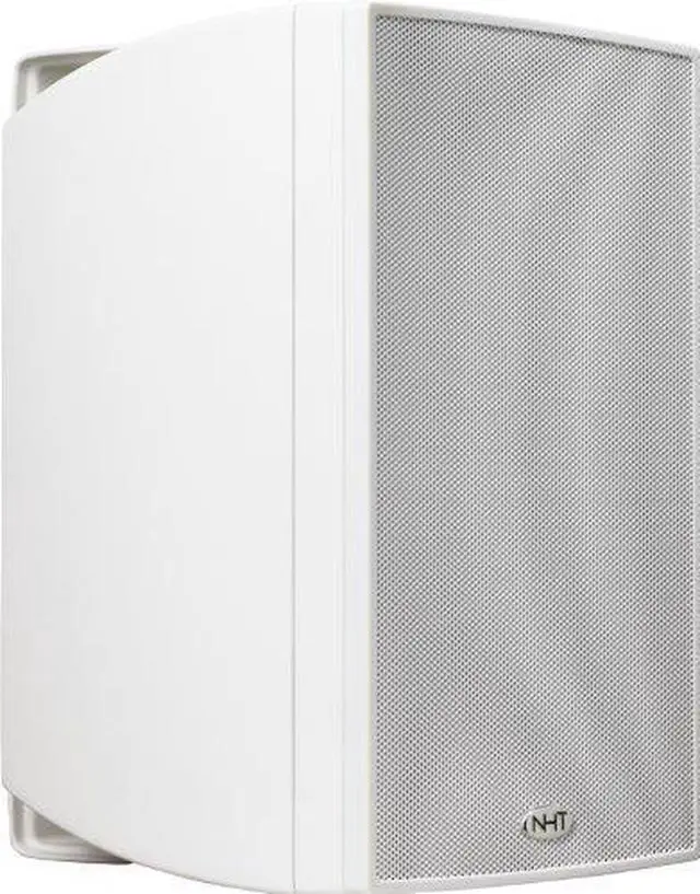 Alt view image 13 of 15 - NHT O2-ARC High-Performance Outdoor On-Wall Loudspeaker (Single, White)