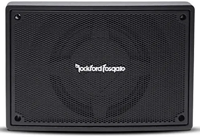 Alt view image 7 of 18 - Rockford Fosgate PS-8 8" 150W RMS Underseat Powered Car Stereo Audio Subwoofer