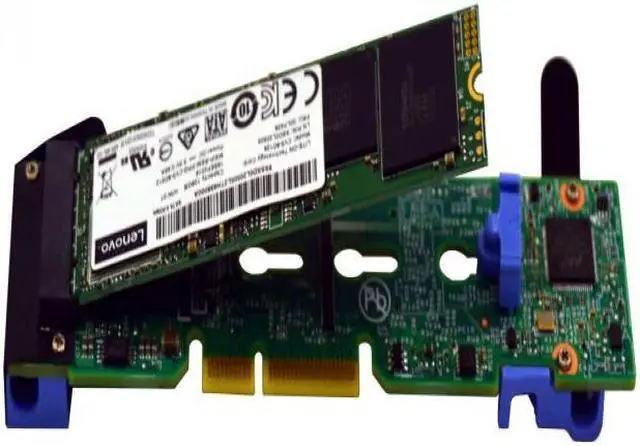 Main image of Lenovo 7Y37A01093 Thinksystem M.2 Mirroring Enablement Kit - Storage Controller - M.2 - SATA 6Gb/S - 600 Mbps
