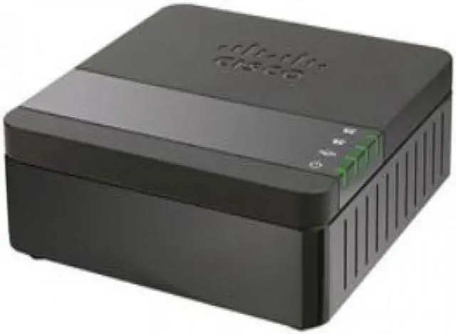 Alt view image 3 of 8 - Cisco  ATA190  Analog Telephone Adapter