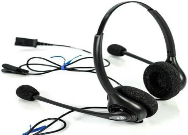 Alt view image 3 of 7 - Plantronics 92715-01 Supraplus Wideband HW251NC QD Monaural Headset - Black