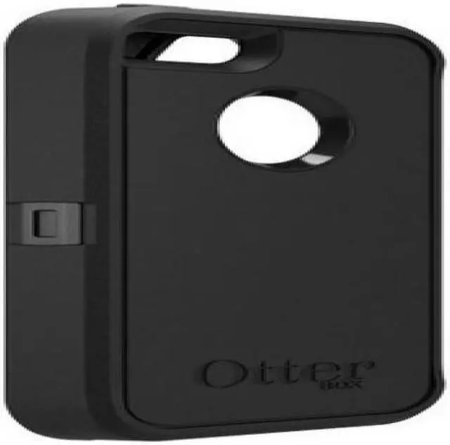 Alt view image 11 of 14 - Black Otterbox Defender Series Case +Belt Holster for iPhone 5 5S for Touch ID