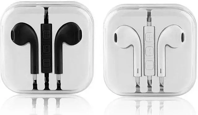 Alt view image 4 of 6 - Wired Earphones Super Bass 3.5mm Earphones Headset Hands Free Earbuds with Mic For Huawei Xiaomi iPhone Samsung S4 S5 S6 S7 S8
