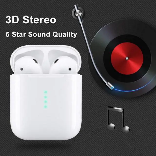 Alt view image 4 of 6 - i10 tws 1:1 Wireless Bluetooth 5.0 3D bass tws i10 not i13 i12 i11 i88 tws for iPhone Android