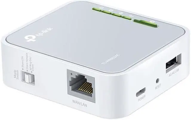 Alt view image 2 of 7 - TP-LINK TL-WR902AC wireless router Dual-band (2.4 GHz / 5 GHz) Fast Ethernet 3G